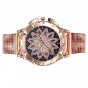 Relógio Feminino Rosa D'Ouro Minimal