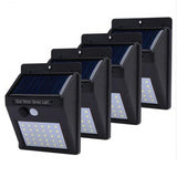 Lampada LED Solar Com Sensor de Movimento