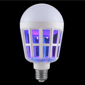 Mosquito Killer Lamp 2 in 1 E27 LED Bulb Electric Trap Mosquito Killer Light 220V 15W Electronic Anti Insect Bug Led Night lamps